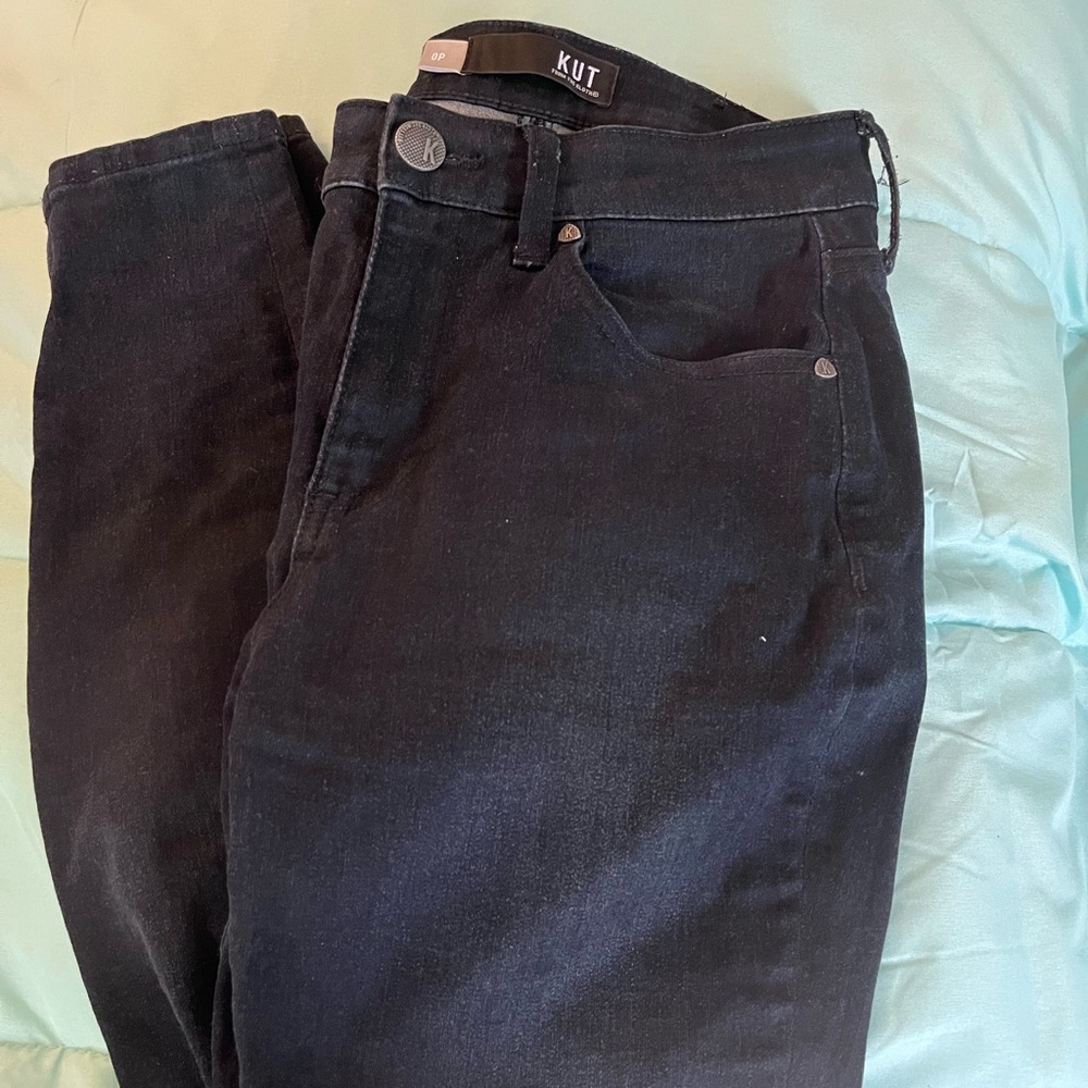 Kut From the Kloth Dark Blue Denim Jeans